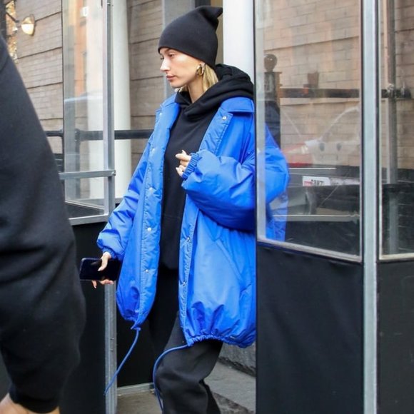 Balenciaga Maroon Satin jacket - Picture 5 of 5